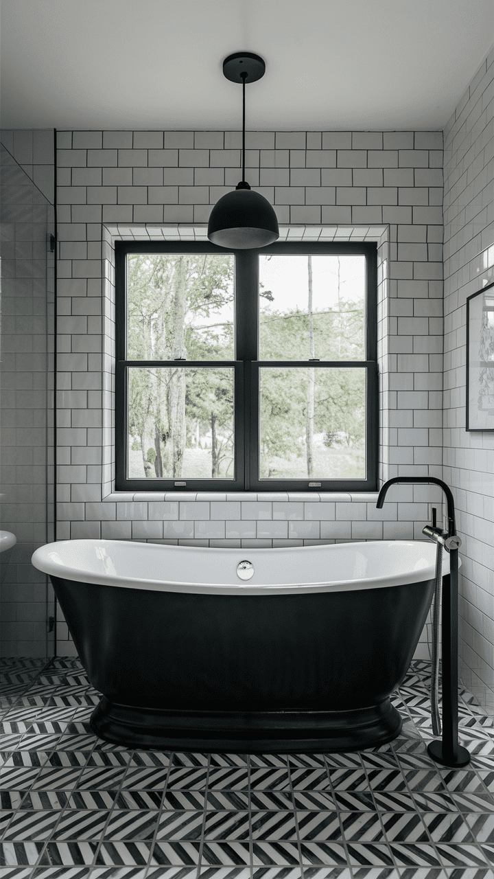 40 Stunning Modern Black Bathroom Ideas You Need to See – Welcome to ...