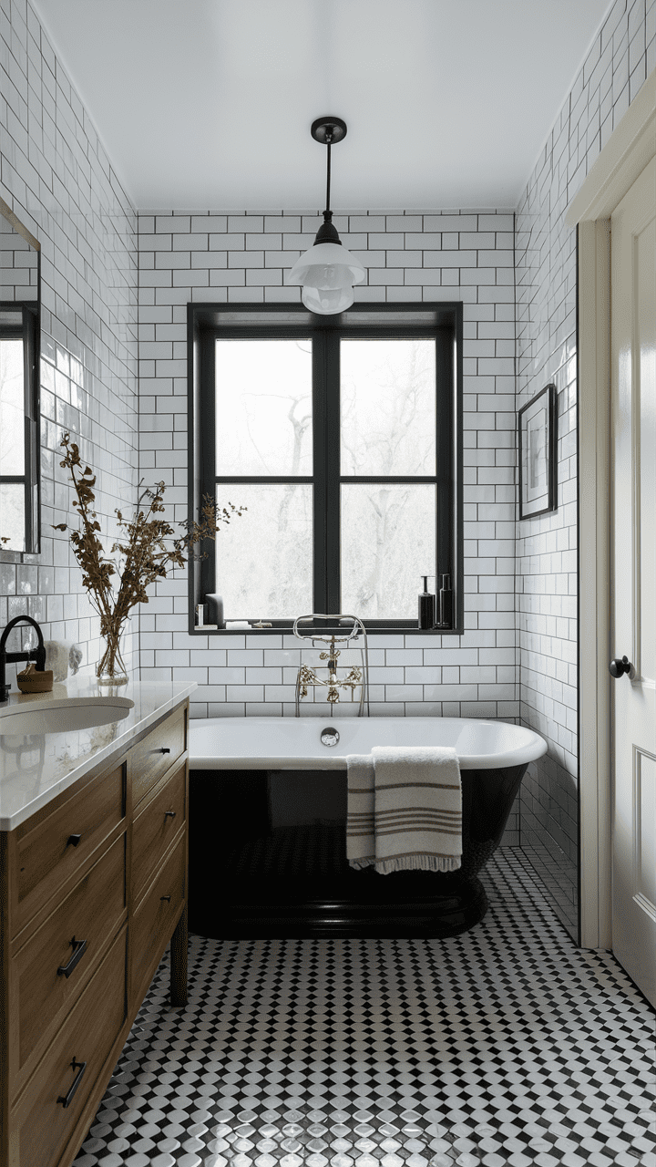 40 Stunning Modern Black Bathroom Ideas You Need to See – Welcome to ...